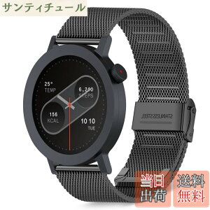 �y���������z[HeeNia] �o���h CMF by Nothing Watch Pro 3/CMF by Nothing Watch Pro 2 �Ή� �����x���g �X�e�����X�� �ւ��x���g �������߉\ �j�����p �����o���h (�u���b�N)