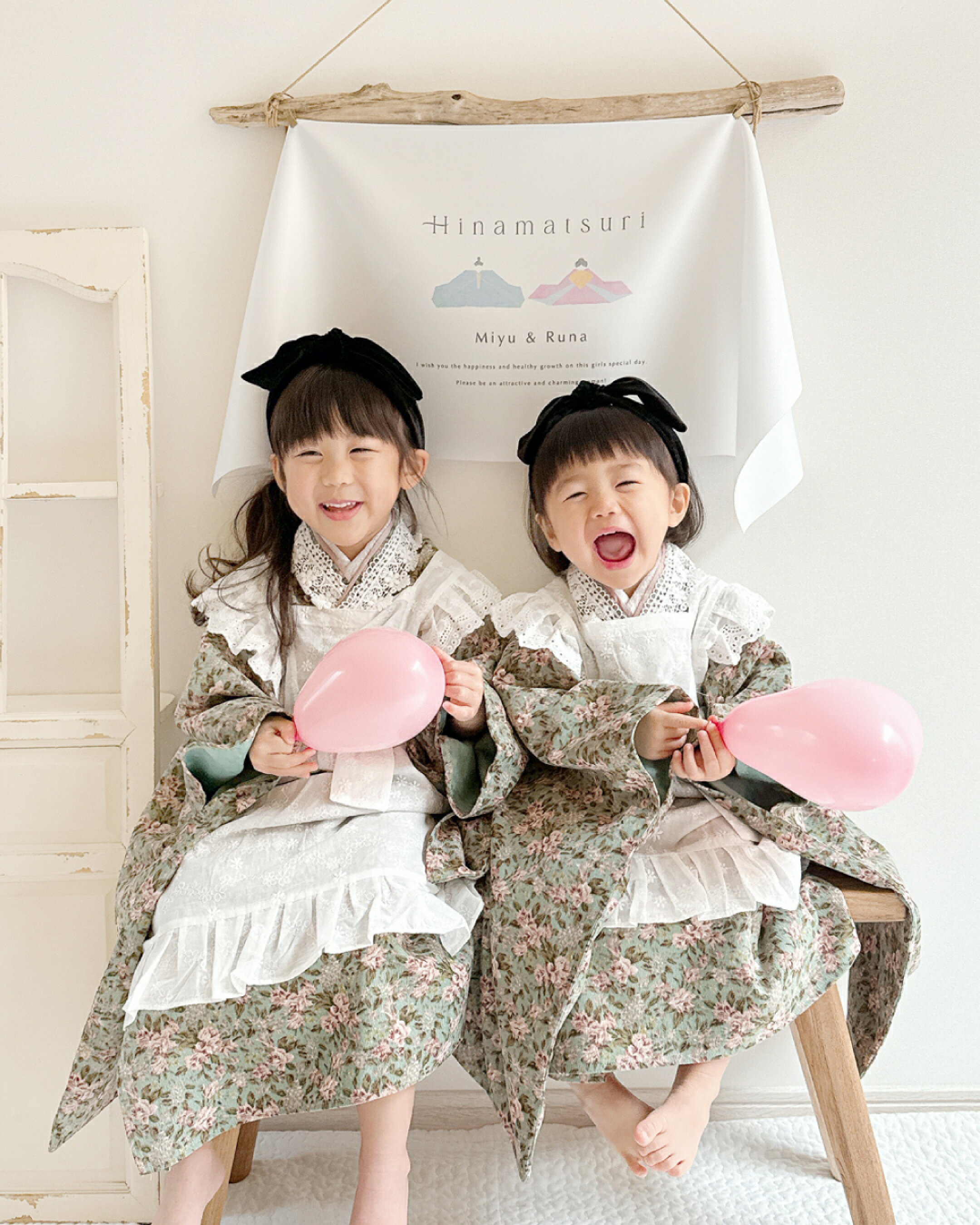 ひな祭りタペストリー