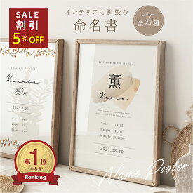 ＼楽天ランキング1位／全27種 命名書 2枚セット 赤ちゃん お七夜 命名セット オシャレ 命名 名前 入り 赤ちゃん命名紙 ベビー 命名用紙 新生児フォト おしゃれ オーダー 台紙 名前入れ 用紙のみ 命名紙 ニューボーンフォト 背景 かわいい 花柄 アンティーク調 アンティーク風
