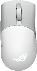 ASUS エイスース ROG Keris Wireless Aimpoint P709 WHT ゲーミングマウス ワイヤレス 36,000dpi トライモード接続 交換可能なスイッチ 119時間の連続駆動 PBTボタン ホワイト