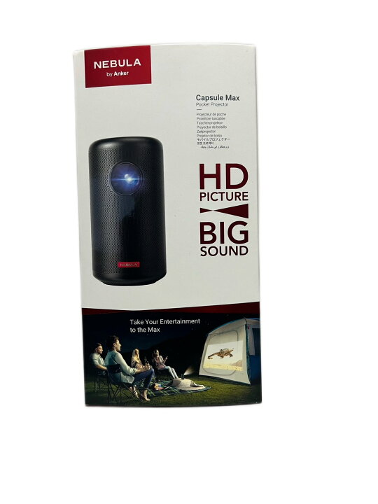 楽天市場】Anker アンカー Nebula Capsule Max ブラック Android搭載 