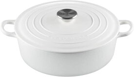 【送料無料！】ルクルーゼ (ル・クルーゼ) Le Creuset ココットロンド (ココット・ロンド) 24cm コットン 鋳物 ホーロー 鍋 ガス IH オーブン 対応