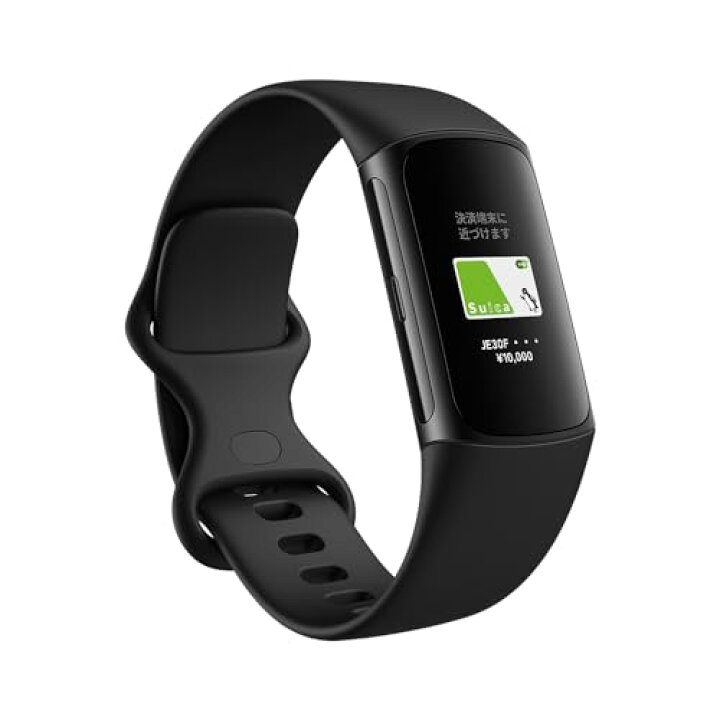 楽天市場】【Suica対応】Fitbit Charge 6 トラッカー Obsidian/Black  