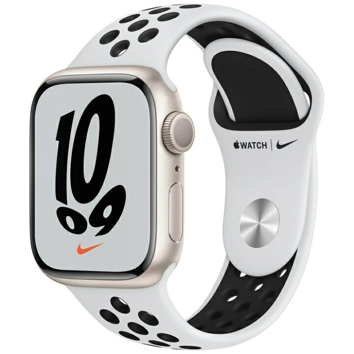楽天市場】Apple Watch Nike Series 7（GPSモデル）- 41mmスターライト  