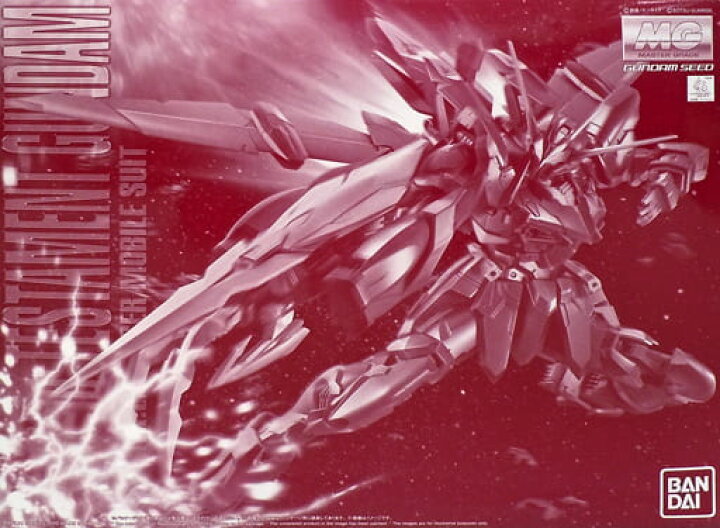 楽天市場】MG 1/100 テスタメントガンダム[機動戦士ガンダムSEED 
