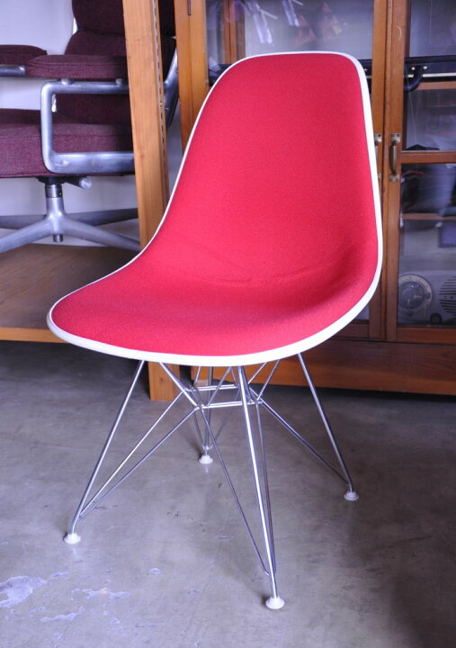 楽天市場】イームズ eames ハーマンミラー サイドシェル チェア 赤 