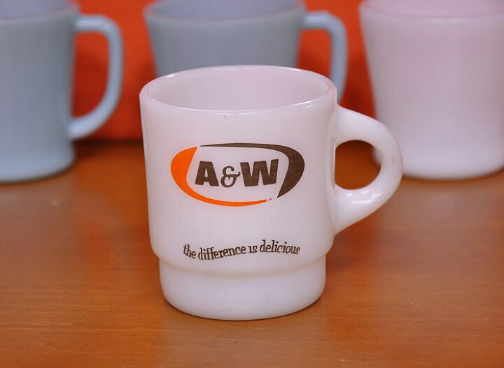 楽天市場】ファイヤーキング レストラン・マグ A&W FireKing 【送料 