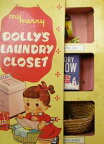 Dolly's Closet　ドリーのクローゼット　ランドリー・ミニチュアセット　ドールハウス　 【送料無料】