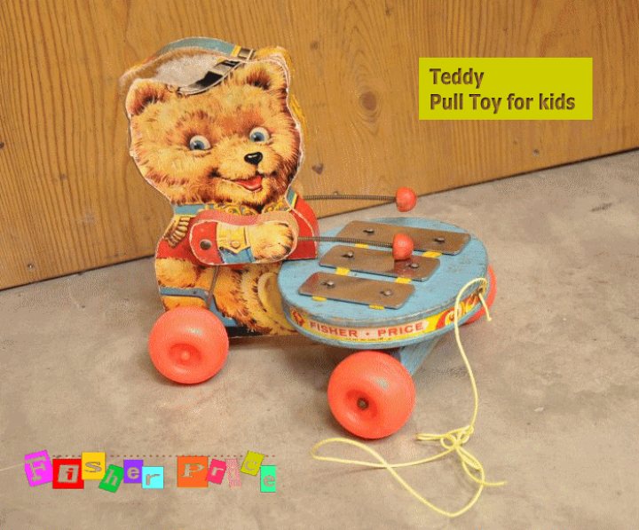 ビンテージ フィッシャープライス プルトイ クマ 2025年最新】プルトイ フィッシャープライスの人気アイテム