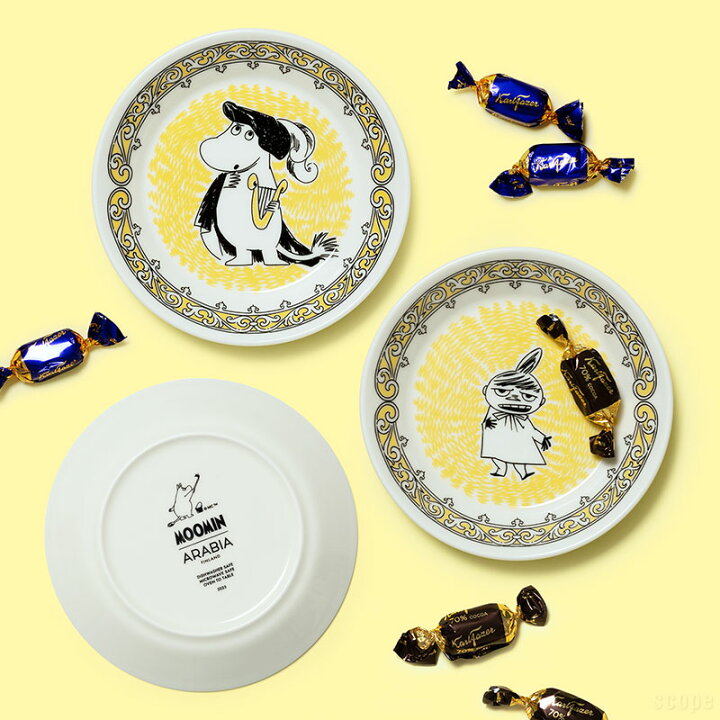 楽天市場】【スコープ 限定】アラビア ムーミン プレート15cm オペラ 