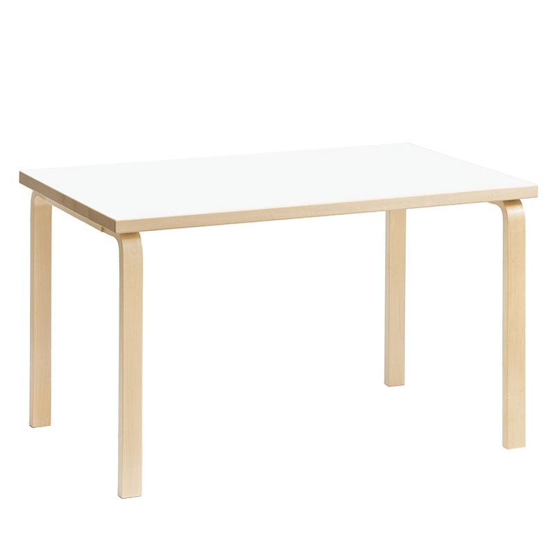 アルテック ギフト 81B テーブル 120×75cm 日本最大級の品揃え Table Artek ホワイトラミネート