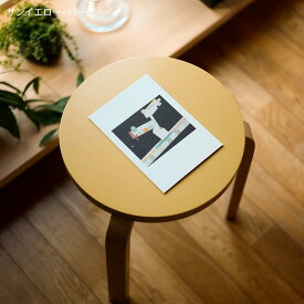 【1点購入につきアルテックノベルティプレゼント！】〈在庫限り〉アルテック / スツール 60 Paimio 90 Years Fundraising Editions 3本脚 [artek / Stool 60]