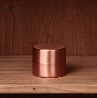 【15,000円購入につき東屋ノベルティ対象】東屋 / 茶筒 小 銅