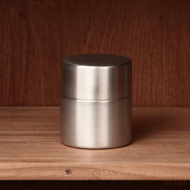 【15,000円購入につき東屋ノベルティ対象】東屋 / 茶筒 中 銅 錫めっき