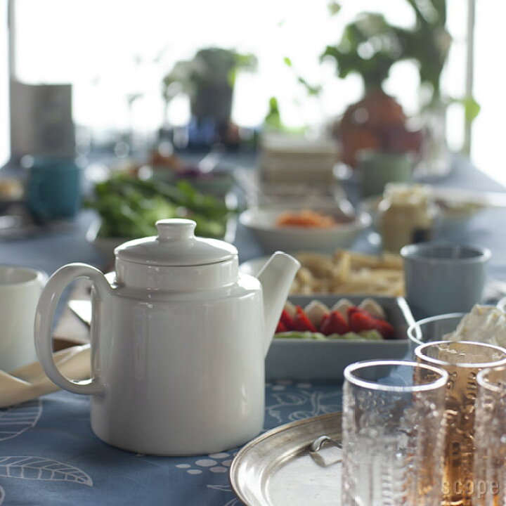 楽天市場】イッタラ ティーマ ティーポット ホワイト [ Iittala Teema 