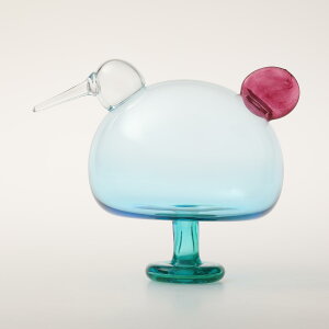 yNo.1387zCb^ / o[h oC ICo gCbJ Festive Kiwi [iittala / Birds by Oiva Toikka]
