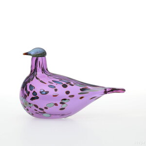 �y0747�z�C�b�^�� / �o�[�h �o�C �I�C�o �g�C�b�J Amethyst bird [iittala / Birds by Oiva Toikka]