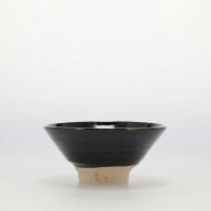 【15,000円購入につき東屋ノベルティ対象商品】【0587】東屋 / 伊賀 飯碗 黒飴