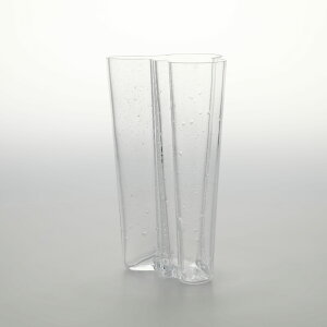 �y0159�z�C�b�^�� / �A�A���g �x�[�X 201mm �o�u�� �N���A [iittala / Alvar Aalto Vase]