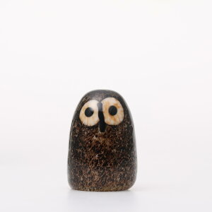 �y0207�z�C�b�^�� / �o�[�h �o�C �I�C�o �g�C�b�J Little Barn Owl �u���E�� [iittala / Birds by Oiva Toikka]