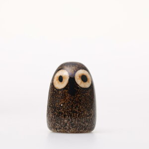 �y0278�z�C�b�^�� / �o�[�h �o�C �I�C�o �g�C�b�J Little Barn Owl �u���E�� [iittala / Birds by Oiva Toikka]