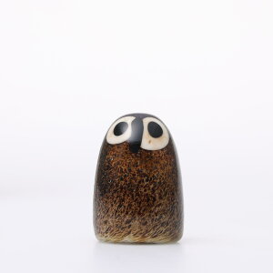 �y0323�z�C�b�^�� / �o�[�h �o�C �I�C�o �g�C�b�J Little Barn Owl �u���E�� [iittala / Birds by Oiva Toikka]