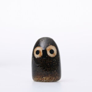 �y0335�z�C�b�^�� / �o�[�h �o�C �I�C�o �g�C�b�J Little Barn Owl �u���E�� [iittala / Birds by Oiva Toikka]