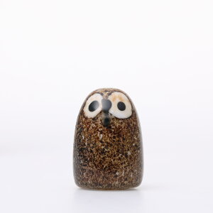 �y0350�z�C�b�^�� / �o�[�h �o�C �I�C�o �g�C�b�J Little Barn Owl �u���E�� [iittala / Birds by Oiva Toikka]