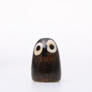 �y0359�z�C�b�^�� / �o�[�h �o�C �I�C�o �g�C�b�J Little Barn Owl �u���E�� [iittala / Birds by Oiva Toikka]
