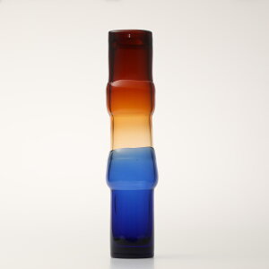 yNo.94zCb^ / Bamboo vase 90x450mm desert-clear-ulblue [iittala]