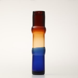 yNo.101zCb^ / Bamboo vase 90x450mm desert-clear-ulblue [iittala]