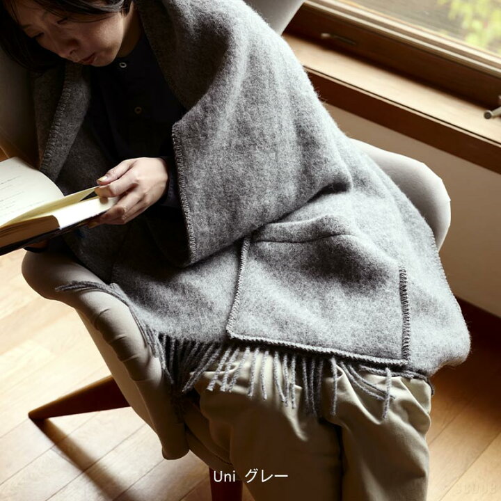 楽天市場】ラプアン カンクリ / ショール ウィズ ポケット [LAPUAN  