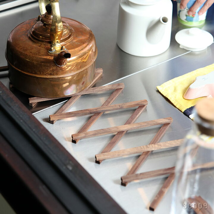 楽天市場】サイド バイ サイド / 鍋敷き [SIDE BY SIDE Extendable  