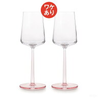 【ワケあり★★★★】 イッタラ / エッセンス ホワイトワイン ローズ 2個セット 0003 [ Iittala Essence …