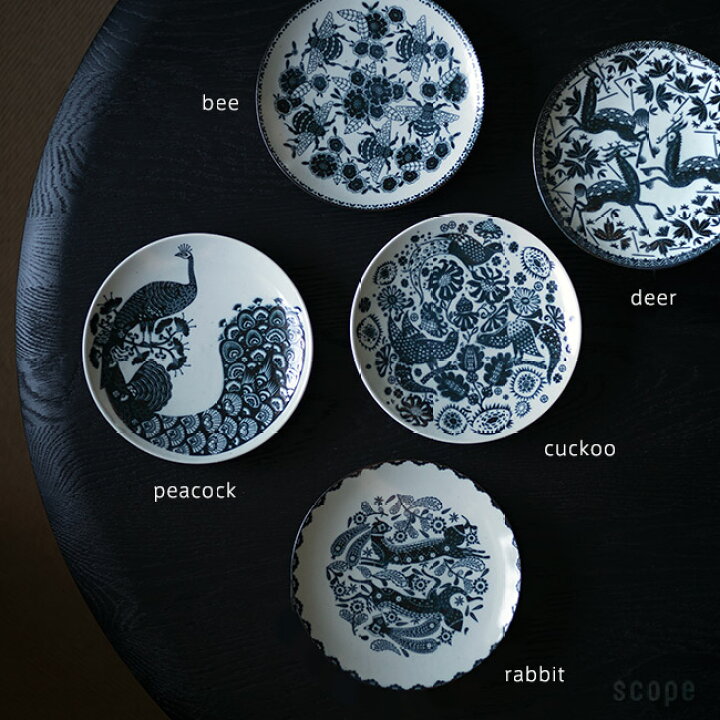 楽天市場】スコープ / 六寸皿 印判鳥獣五画 単品 [scope] : scope 