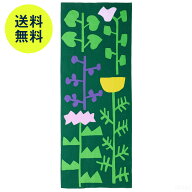 【7月2日9:59まで期間限定価格】スコープ / 手ぬぐい 066 鈴木マサル FLORIST グリーン