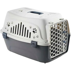 ポータブルトランペット用航空ボックス犬猫手提げ託送箱ペダル付き輸送箱ウサギケージ (ブルー)