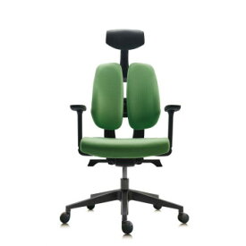 DUOREST(デュオレスト) 回転椅子 D100F GREEN　DUORESTシリーズ最上位モデル