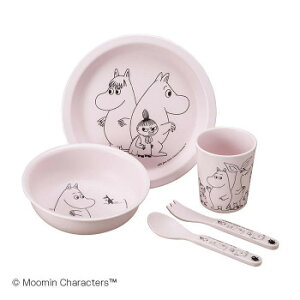 MOOMIN([~) 5s[X Mtg{bNX sN PTJ060189@݃J[ɃVvȃCŕ`ꂽCXg̐HZbg