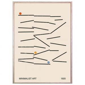 Minimalist art �A�[�g�p�l�� IAA-53612 ���_���ȃA�[�g