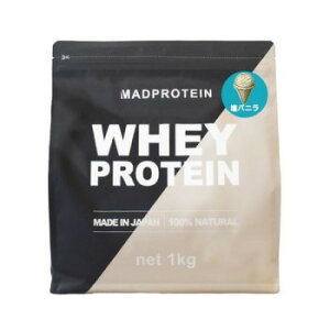 MADPROTEIN(�}�b�h�v���e�C��) �V���[�Y�@WHEYPROTEIN(�z�G�C�v���e�C��)WPC���o�j�� 1kg�@�n���₷���A���܂ɂȂ�ɂ����݌v