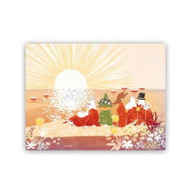 MOOMIN ムーミン テーブルマット Moomin Sunset Reddish OPD060116　キャラクターデザインが楽しいテーブルマット