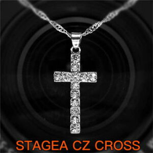 STAGEA CZ CROSS NECKLACE(Xe[WA CZNXlbNX)yJ^ ^ ^UP K^ J^ObY lbNX WG[ ANZT[zō_Cĥ̐ցByzy^ lbN