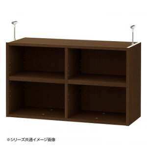 TAIYO OWR オーダーワイドラック 突っ張り棚 4790レギュラー ダークブラウン(DB) シンプルなデザイン。