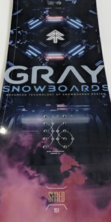 楽天市場】GRAY SNOWBOARDS グレースノーボード グラトリ 23/24 モデル 