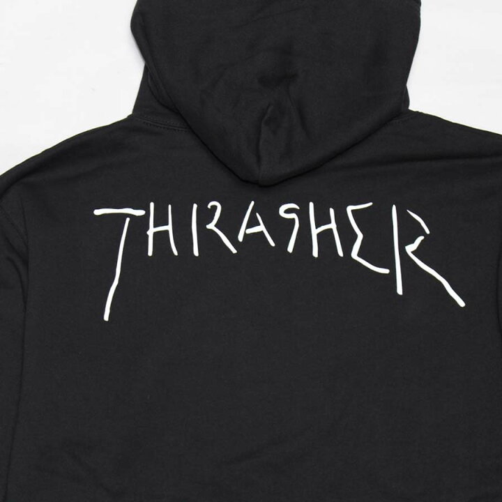 楽天市場 クーポン有 10 Off 正規品 あす楽 Thrasher スラッシャー パーカー プルオーバーパーカー Gonz Logo Th8528 マークゴンザレス ゴンズ パーカー フーディ 定番 ロゴ スケートボード ブランド 人気 かっこいい スケボー Maglogo 送料無料 ポイント消化
