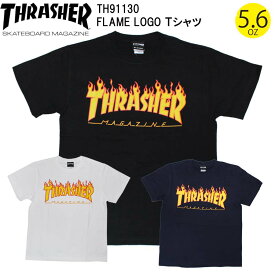 【クーポン有】【10%OFF】正規品 あす楽 THRASHER スラッシャー Tシャツ 半袖 Tシャツ TH91130 メンズ 男性 女性 レディース ユニセックス 人気 かわいい かっこいい スケートボード スケボー S/S Tee 綿100% 送料無料 ポイント消化