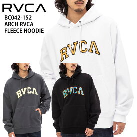 【40%OFF】 正規品 RVCA ルーカ メンズ パーカー 裏起毛 ドロップショルダー BC042-152 ARCH RVCA FLEECE HOODIE スエット スウェット ロゴ BC042152 ひび割れ プリント プルオーバー 大きめ USサイズ ルカ ブランド スケーター サーファー ファッション