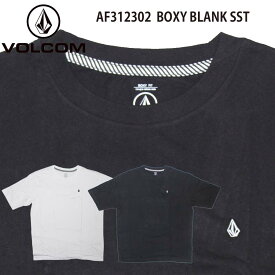 【クーポン有】【30%OFF】正規品 あす楽 VOLCOM ボルコム 半袖 Tシャツ AF312302 BOXY BLANK SST 半袖Tシャツ 2023 人気 メンズ ヴォルコム おしゃれ サーフ スケートボード スケボー スノーボード スノボ ブランド 送料無料