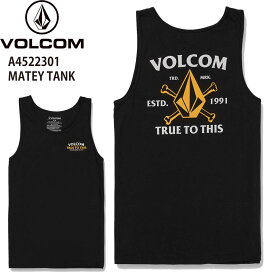 【クーポン有】【30%OFF】正規品 あす楽 VOLCOM ボルコム メンズ タンクトップ A4522301 MATEY TANK ノースリーブ ヴォルコム おしゃれ サーフ スケートボード スケボー スノーボード スノボ ブランド 送料無料 2023